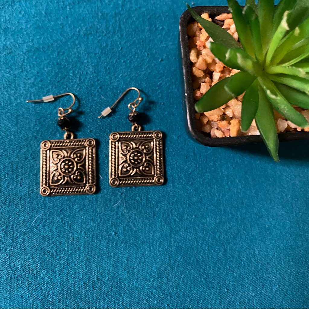 Square Dangle Earrings
